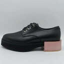 Alexander McQueen アレキサンダー マックイーン ウィメンズ レース ブローグ シューズ ブラック ピンク Women 039 s Lace Brogues Shoes Black/Pink