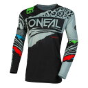 O'NEAL オニール ハードウエア ワイルド ジャージ ブラック・グレイ カスタム Mayhem Wild V.23 Jersey Black/Gray - CUSTOM(4)