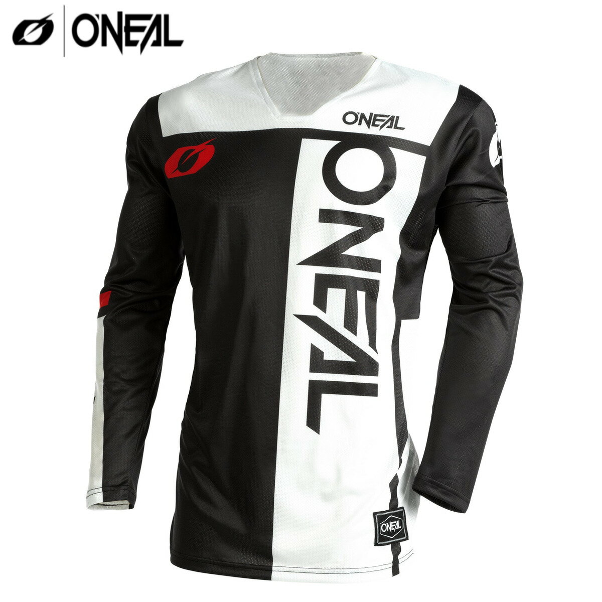O'NEAL オニール ハードウエア エア スラム ジャージ ブラック・ホワイト Hardwear Air Slam Jersey Black/White