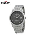 TISSOT ティソ ラクシュアリー パワーマティック80 アンスラサイト ダイヤル メンズ 腕時計 Luxury Powermatic 80 Anthracite Dial Men's Watch その1