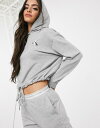 CALVIN KLEIN カルバンクライン CK ワン クロップ フーディー スウェットシャツ ラウンジウェア CK One Loungewear Crop Hoodie