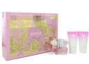 Versace ヴェルサーチェ ブライト クリスタル ギフトセット オードトワレ+ボディーローション+シャワージェル Bright Crystal Gift Set EDT 50 ml+Body Lotion 50 ml+Shower Gel 50 ml