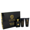 Versace FT[`F fBu[ MtgZbg I[hg+At^[VF[uo[+V[WF Pour Homme Dylan Blue EDT 50ml+After Shave Balm 50ml+Shower Gel 50ml