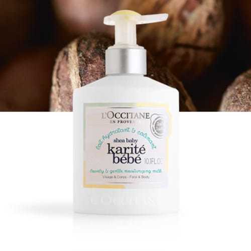 L'OCCITANE ロクシタン シア ベビー ラブリー ＆ ジェントル モイスチャライジング ミルク SHEA BABY LOVELY & GENTLE MOISTURIZING MILK 300mlのサムネイル