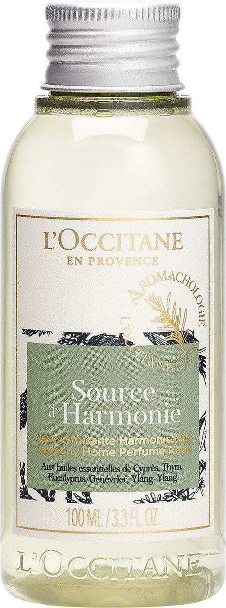 L'OCCITANE ロクシタン プロヴァンスアロマ ルームフレグランス リフィル（ハーモニー） SOURCE D' HARMONIE HARMONY HOME PERFUME REFILL 100ml