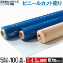 【カット売り】 ビニールシート 厚手 透明 5mm×100cm×1m~4.5m ロール納品 カット販売 日本ウェーブロック イノベックス 日本製 切り売り タフニール 下敷き 工作 DIY デスクマット 保護 養生 高い透明性 雨漏り 広幅 【代引き不可】 【ウェーブロックブランド】