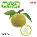 【公式】 果実袋 なし用 16cmx20.5cm 50枚入 底あり 留金付 果実の袋掛 保護 果樹 生産 防虫 害虫 病原菌 対策 陽光量調整 梨 ナシ【代引き対象】 【ダイオブランド】