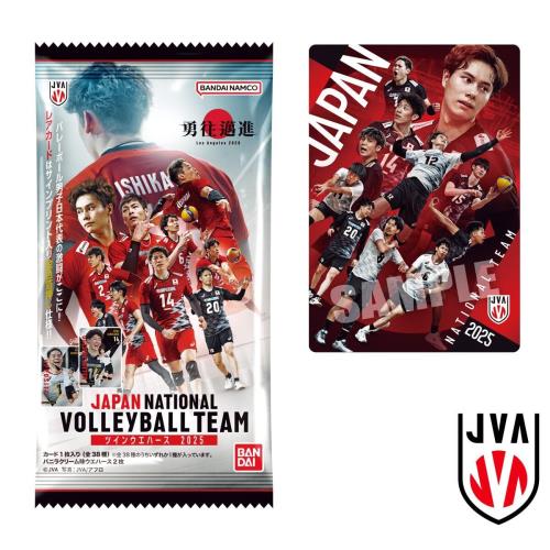 乐天商城 - バンダイ(BANDAI) JAPAN NATIONAL VOLLEYBALL TEAM ツインウエハース 2025 20個 BOX 食玩
