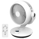 サーキュレーター DCモーター2025 先行発売モデル&節電対策扇風機 兼用 静音 超小型せんぷうき 強力送風 省エネ リモコン付き 左右首振り 上下角度調節 3モード 風量