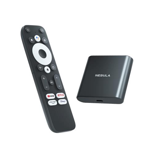 Anker Nebula (ネビュラ) 4K Streaming Dongle (Android TV 10.0搭載 ストリーミングドングル)4K UHD/Googleアシスタント対応/簡単セットアップ/Chromecast対応/Dolby Digital Plus対応 / 7000種類以上のアプリケーション / 2GB RAM搭載 / 8GB ROM搭載