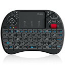Ewin ミニキーボード ワイヤレス 2.4GHz タッチパッド&マウ...(2)