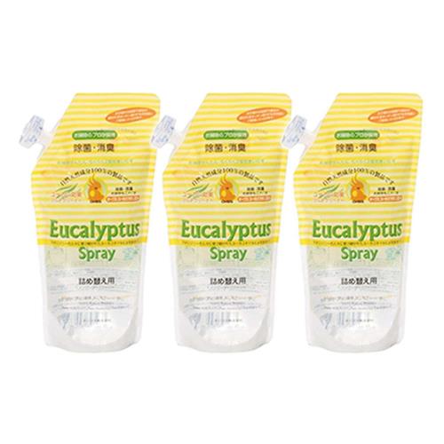 オーブス ユーカリプタススプレー 詰替え用 600ml×3袋セット(4)