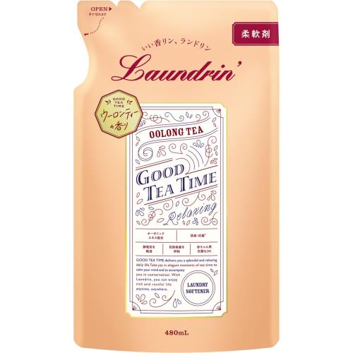 ランドリン 液体 柔軟剤 ウーロンティーの香り 詰め替え 480ml