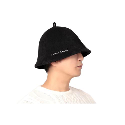 [Maison Sauna] サウナハット 髪の傷み防止 のぼせ防止 タオル生地 洗濯簡単 メンズ レディース サウナグッズ おしゃれ ギフト