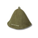 Maison Sauna サウナハット 髪の傷み防止 のぼせ防止 タオル生地 洗濯簡単 メンズ レディース サウナグッズ おしゃれ ギフト (カーキ)