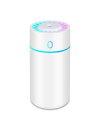 Imboxx 2025新登場 加湿器 小型 卓上 大容量350ML 除菌 アロマ対応 超音波加湿器 充電式 1200mAh大容量バッテリー 車載加湿器 静音 2段階加湿量 7色LEDライト 次亜塩・