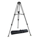 SmallRig ビデオ三脚 カーボン製 3段耐荷重25kg 高さ79~182cm 大型 伸縮式 カメラ用3脚 高耐久 フラットベース ビデオキット プロフルードビデオ雲台対応 スモールリグ 4167