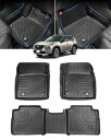 Cartist ニッサン 新型 エクストレイル T33系 フロアマット 5人乗用 立体カーマット 3Dフロアマット 立体構造 セカンドマット 防水マット ラグマット X-Trail T33 SNT33 T33型 2022年7月-現行 3Dマット 車種専用設計 TPE素材 滑り防止 耐汚れ カスタムパーツ 取付簡単 保護パ
