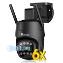 2眼式レンズ Ctronics 防犯カメラ 屋外 6倍ズーム 5GWi...(2)