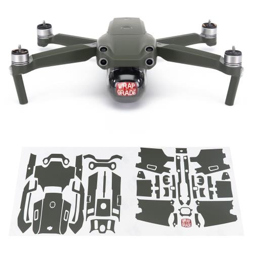 WRAPGRADE for DJI Air 2S 本体用 スキンシール (アーミーグリーン)