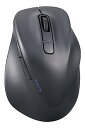 エレコム(ELECOM) マウス ワイヤレスマウス EX-G Bluetooth 静音 Mサイズ 5ボタン マルチペアリング 「AskDoctors評価サービス」認証 抗菌 ブラック M-XGM30BBSKBK