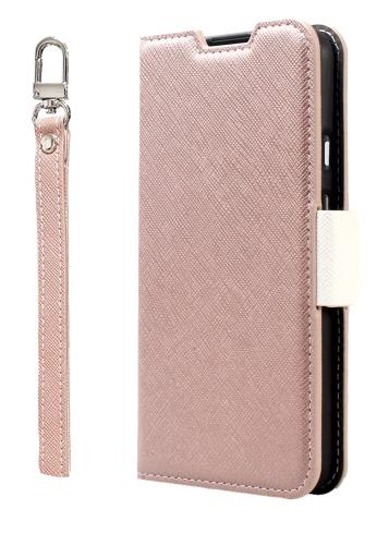 Corallo Pixel 5a 5G 対応 手帳型 ケース ストラップ 付き スマホケース マグネット 式 ベルト 薄型 スリム スマホ 手帳型ケース カード 収納 スタンド 付 手帳 サフィアーノ レザー カバー 携帯ケース [ Google Pixel5a グーグル ピクセル 5a5G ピクセル5a 対応 ] NU シャン