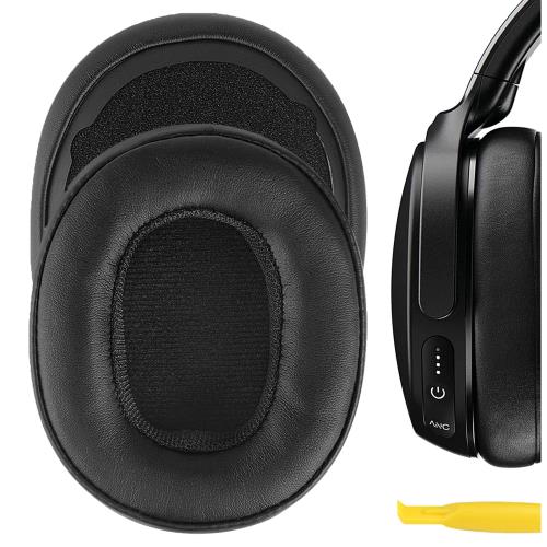 Geekria イヤーパッド QuickFit 互換性 パッド スカルキャンディ Skullcandy Venue Wireless ANC ヘッドホンに対応 パッド イヤー/イヤーカップ (プロテインレザー/ブラック) Geekria イヤーパッド QuickFit 互換性 パッド スカルキャンディ Skullcandy Venue Wireless ANC ヘッドホンに対応 パッド イヤー/イヤーカップ (プロテインレザー/ブラック)