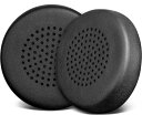 SOULWIT イヤーパッド イヤークッション Skullcandy Uproar Wired/Wireless Bluetooth On-Ear 用 ヘッドセット パッド 柔らかいレザー ノイズアイソレーションフォーム 交換 イヤーカップ (ブラック)