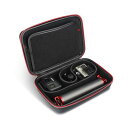 HSU ゴープロ ケース 自由DIY収納ケース 自由な仕切り GoPro Hero13/12/11/10/9/8/7/6/5対応 及び他のアクションカメラ ガジェット周辺小物用収納ポーチ バッテリー対応スロット 大容量 撥水加工