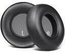 SOULWIT イヤーパッド イヤークッション JBL Club 700BT/ Club700BT 用 ヘッドセット 交換 パッド 高密度フォーム イヤーカップ 柔らかいプロテインレザー 耳当て (ブラック)