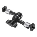 SMALLRIG マジックアーム 5.5インチ関節式アーム(140mm) モニターアーム 耐荷重1.5KG 1/4-20ネジアダプター装備-2065B