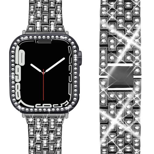 Miimall対応Apple Watch Series 8 41mm 2022 /7 41mm 2021用 ケース バント アップルウォッチ 8 41mm ..