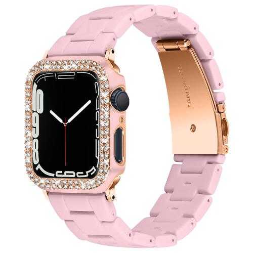 バンド＋ケース セット 対応Apple Watch Series 8 45mm/7 45mm バンド アップルウォッチ 8 2022 カバー..