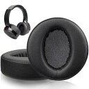 SOULWIT イヤーパッド イヤークッション ヘッドホンパッド for Sony MDR-XB950 XB950BT XB950B1 XB950N1 XB950AP Over-Ear ワイヤレス ヘッドセットに対応 交換パッド ソフトプロテインレザー ノイズアイソレーションフォーム - ブラック
