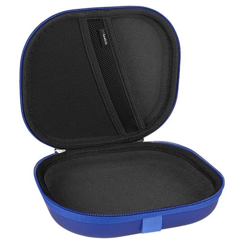 Geekria ケース ソニー SONY MDR-ZX330BT, MDR-ZX310AP, MDR-ZX310, MDR-ZX300, MDR-ZX110NC, MDR-ZX110NA, MDR-ZX110, MDR-ZX100, ゼンハイザー Sennheiser HD219,HD218等対応ヘッドホンケース ヘッドホンキャリングケース バッグ（ブルー）