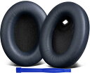 SOULWIT イヤーパッド イヤークッション 交換パッド、Sony WH-1000XM4 (WH1000XM4) ヘッドセット用 ヘッドホンパッド 互換性 パッド ソフトレザー 高密度フォーム (ブルー)