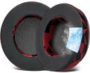 SOULWIT 冷却ジェル パッド イヤーパッド OneOdio Pro-10/Pro-30/Pro-50/Studio HiFi/Studio Pro-C Y80B/Monitor 60 用 ヘッドセット 交換 イヤークッション 高密度フォーム イヤーカップ 冷感 耳当て レッドストーム