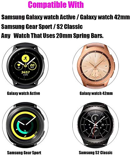 [Runostrich] 20mm時計バンド 柔らかく多空気穴通気性のシリコン スポーツ バンド 取付幅20mm のスマートウォッチと伝統的な腕時計交換用バンド (20mm, 黒と白)