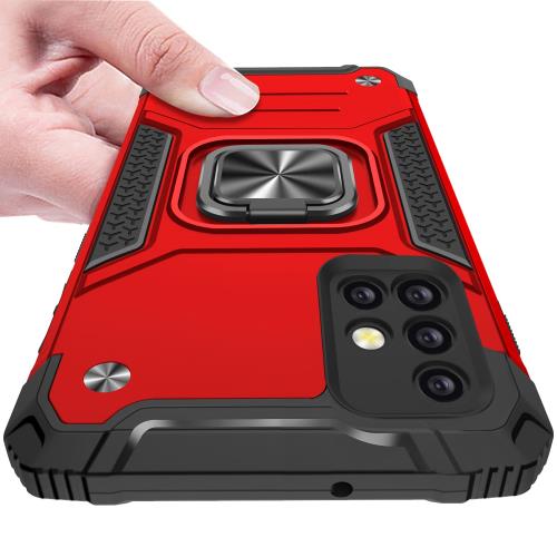 Galaxy A51 5G 用 ケース リング付き 耐衝撃 TPU クリア 薄型 軽量 SCG07 SC54A カバー スタンド機能 ..