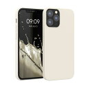 kwmobile スマホケース Apple iPhone 12 / iPhone 12 Pro対応 ケース - TPU リキッド シリコン カバー - 耐衝撃 傷防止 サラサラ Case