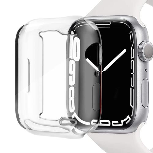 Miimallフイルム一体型ケースApple Watch 8/7 45mm保護ケース ソフト ケース アップルウォッチシリーズ 7カバー 落下防止 全面保護 超軽量 耐衝撃 脱着簡単 カバー Apple Watch 45mm 保護カバーアップルウォッチ 8 ケース(クリア|45mm) Miimallフイルム一体型ケースApple Watch 8/7 45mm保護ケース ソフト ケース アップルウォッチシリーズ 7カバー 落下防止 全面保護 超軽量 耐衝撃 脱着簡単 カバー Apple Watch 45mm 保護カバーアップルウォッチ 8 ケース(クリア|45mm)