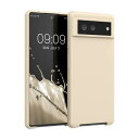 kwmobile スマホケース Google Pixel 6対応 ケース - TPU リキッド シリコン カバー - 耐衝撃 傷防止 サラサラ Case