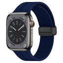 TALENANA for Apple Watch バンド マグネット シリコン49mm/46mm/45mm/44mm/42mm/41mm/40mm アップルウォ...