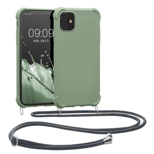 kwmobile ޥۥ Apple iPhone 11б  - TPU С ݤ ȥåդ ꡼󥰥졼