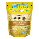 きき湯薬用入浴剤カリウム芒硝炭酸湯 はちみつレモンの香り 360g(約12回分) バスクリン 炭酸入浴剤