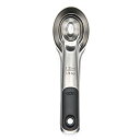 OXO オクソー計量スプーン メジャースプーン 4本セット マグネットで連結できる 一体型 大さじ~小さじ1/4 ステンレス製