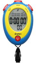 ドリテック(dretec) ストップウォッチ 消音 勉強 時計 ラップタイム 1/100秒 スプリット アラーム メモリー 電池交換可 SW-124ABLDI ...