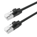 エレコム LANケーブル PS5対応 CAT6A 爪折れ防止 5.0m ブラック GM-LDGPAT/BK50