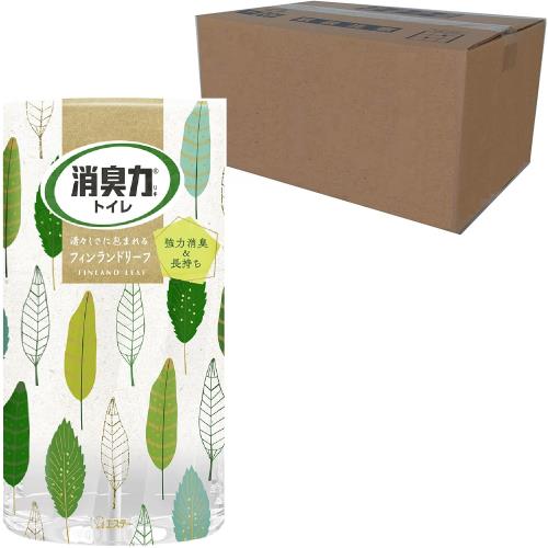 消臭力 [オフィス ビジネスに ケース販売] トイレ用 置き型 北欧 フィンランドリーフ 400mL×18個 トイレの消臭力 トイレ 置くだけ 消臭剤 消臭 芳香剤(4)