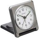 セイコークロック(Seiko Clock) 置き時計 目覚まし時計 アナログ 小型 本体サイズ:7.8×17.2×2.4cm QQ638S(3)